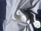 JERSEY DE COTON BLANC NEIGE - My Little Coupon