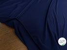 JERSEY DE COTON BLEU ROIS STRECH - My Little Coupon
