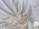 JERSEY DE COTON RAYURES CREME - My Little Coupon
