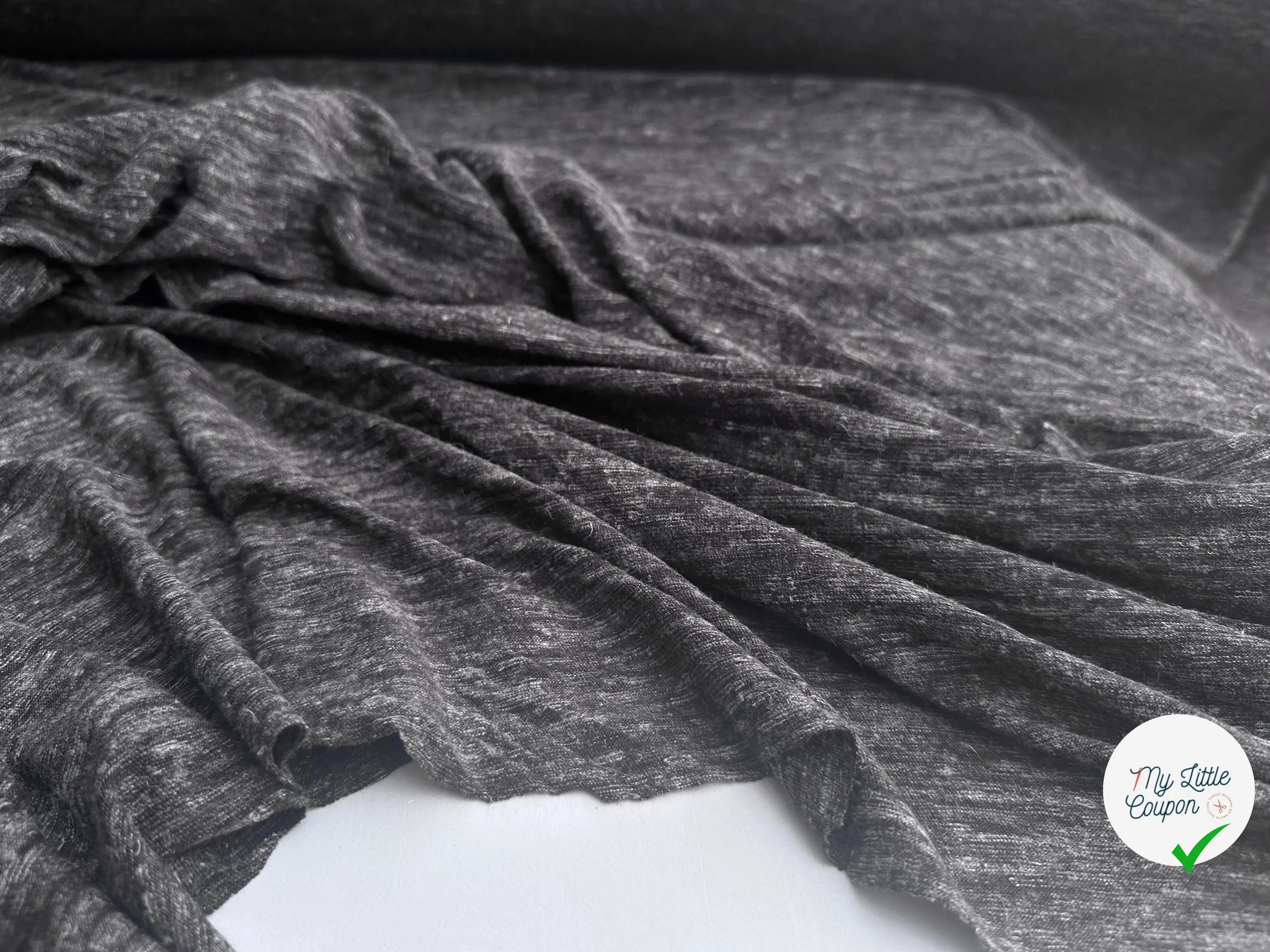 JERSEY JASPÉ GRIS - My Little Coupon