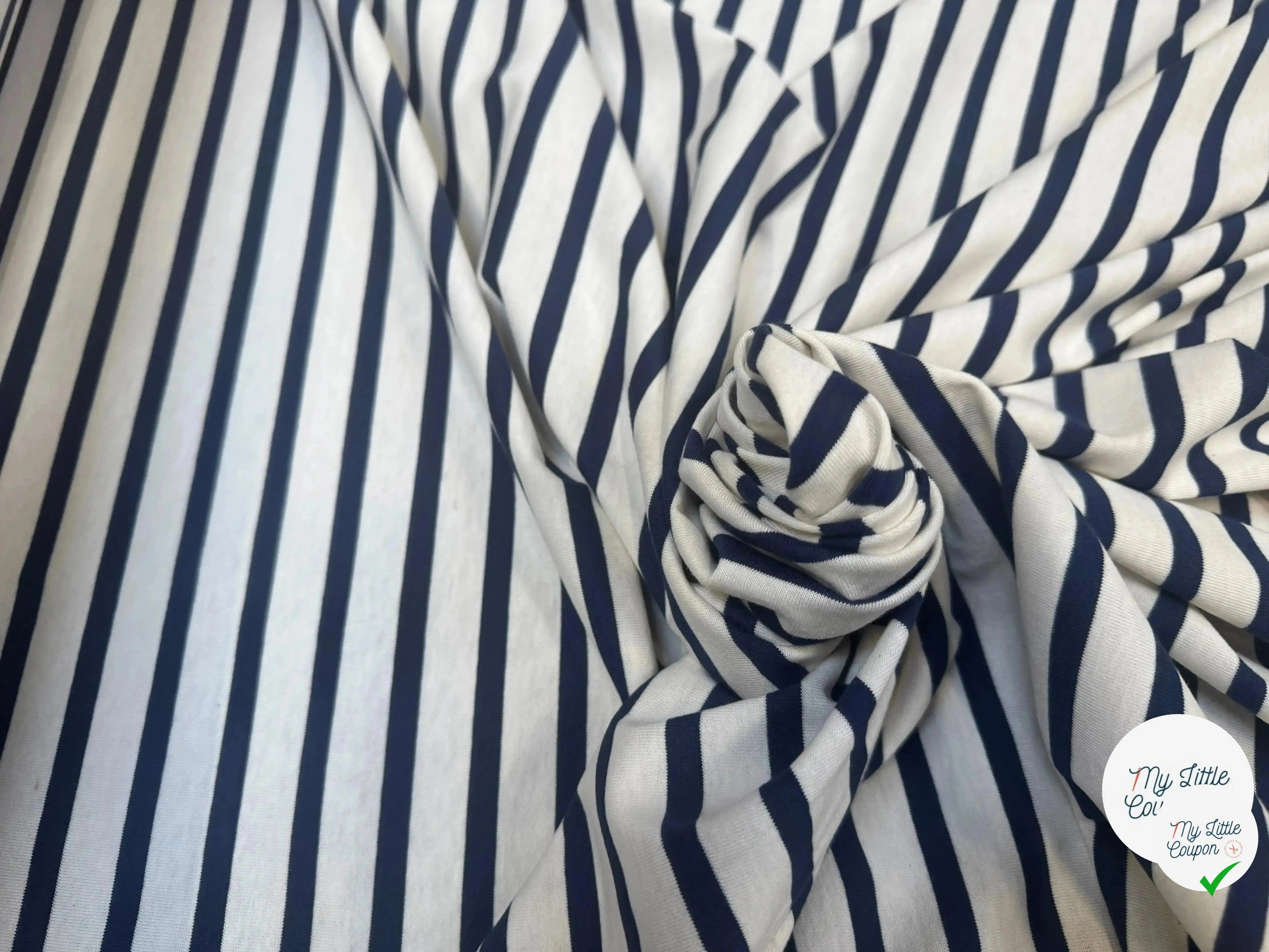 JERSEY MARINE SUR ÉCRU MSO