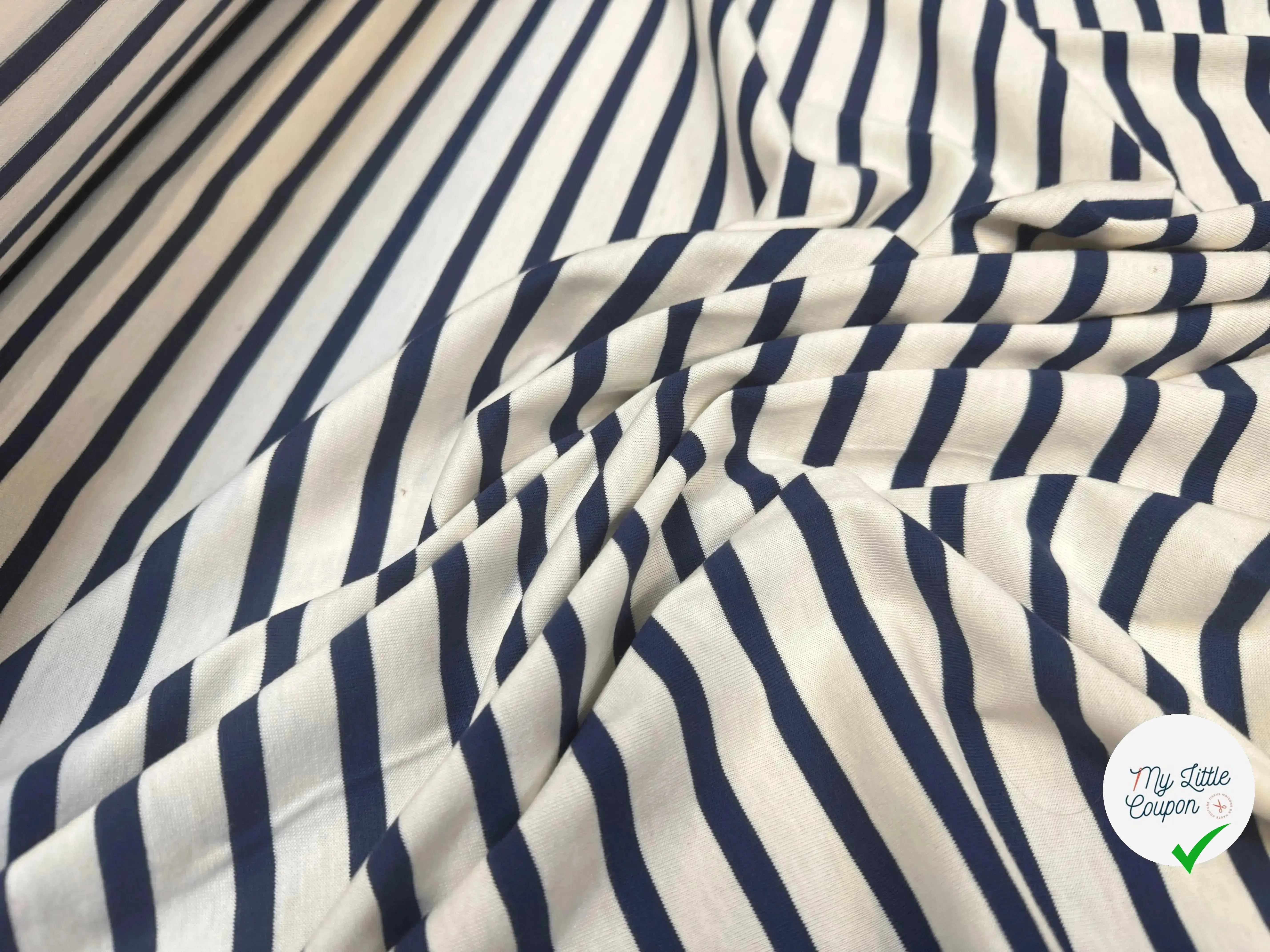 JERSEY MARINE SUR ÉCRU MSO