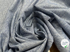 JERSEY PIQUÉ DE COTON BLEU GRIS - My Little Coupon