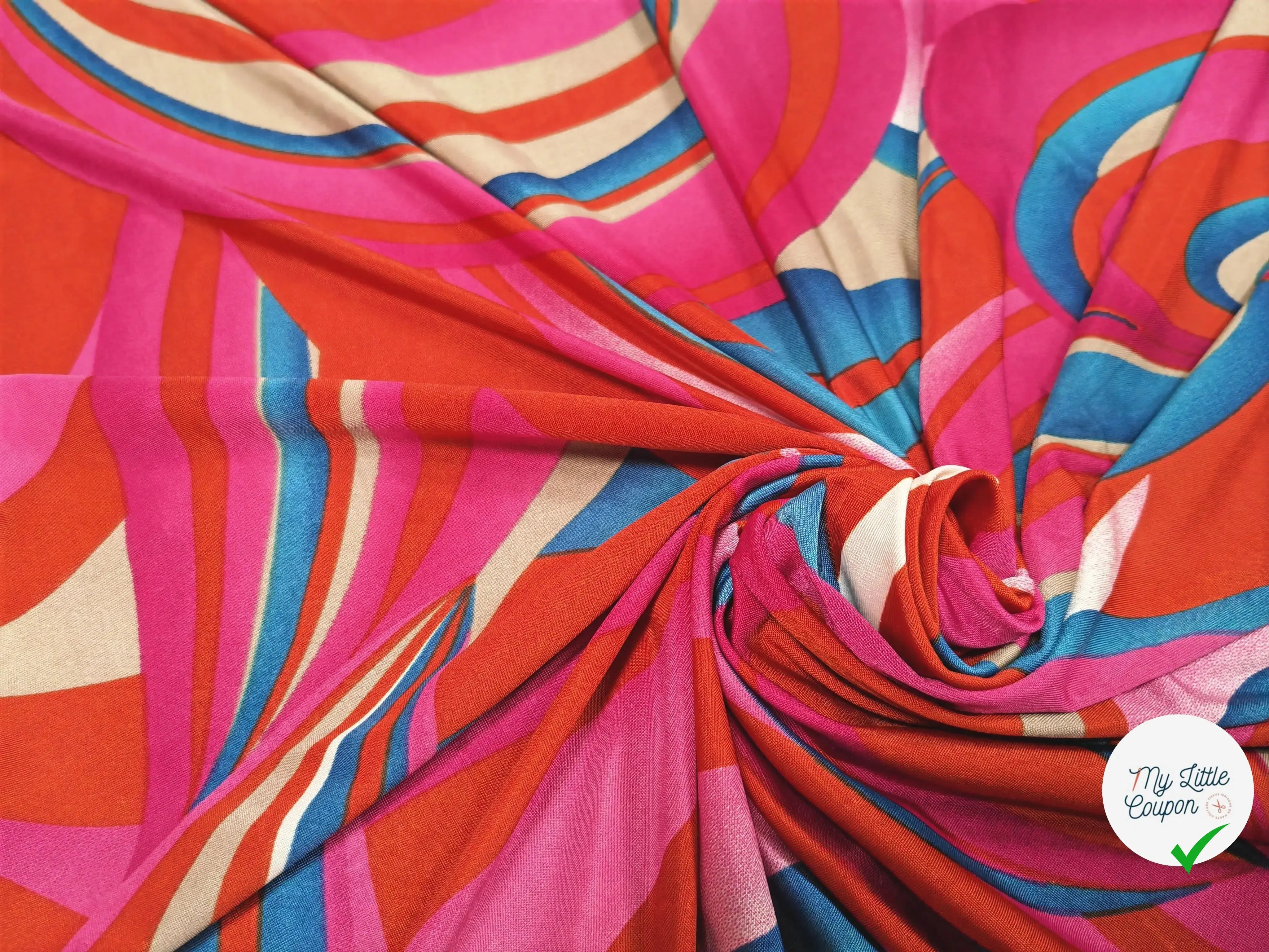 JERSEY VENEZIA DUNES COLORÉ FRAMBOISE - My Little Coupon