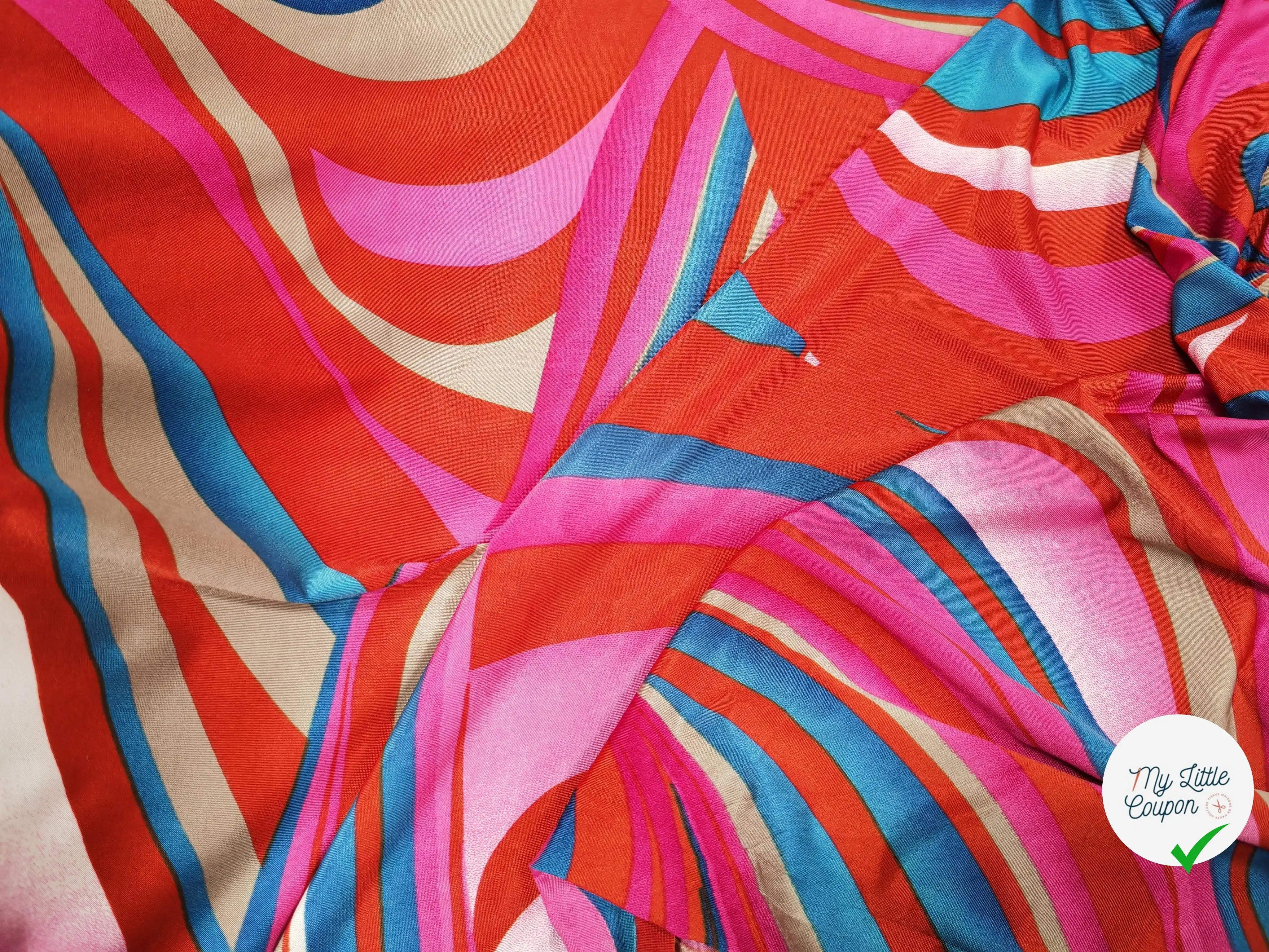 JERSEY VENEZIA DUNES COLORÉ FRAMBOISE - My Little Coupon