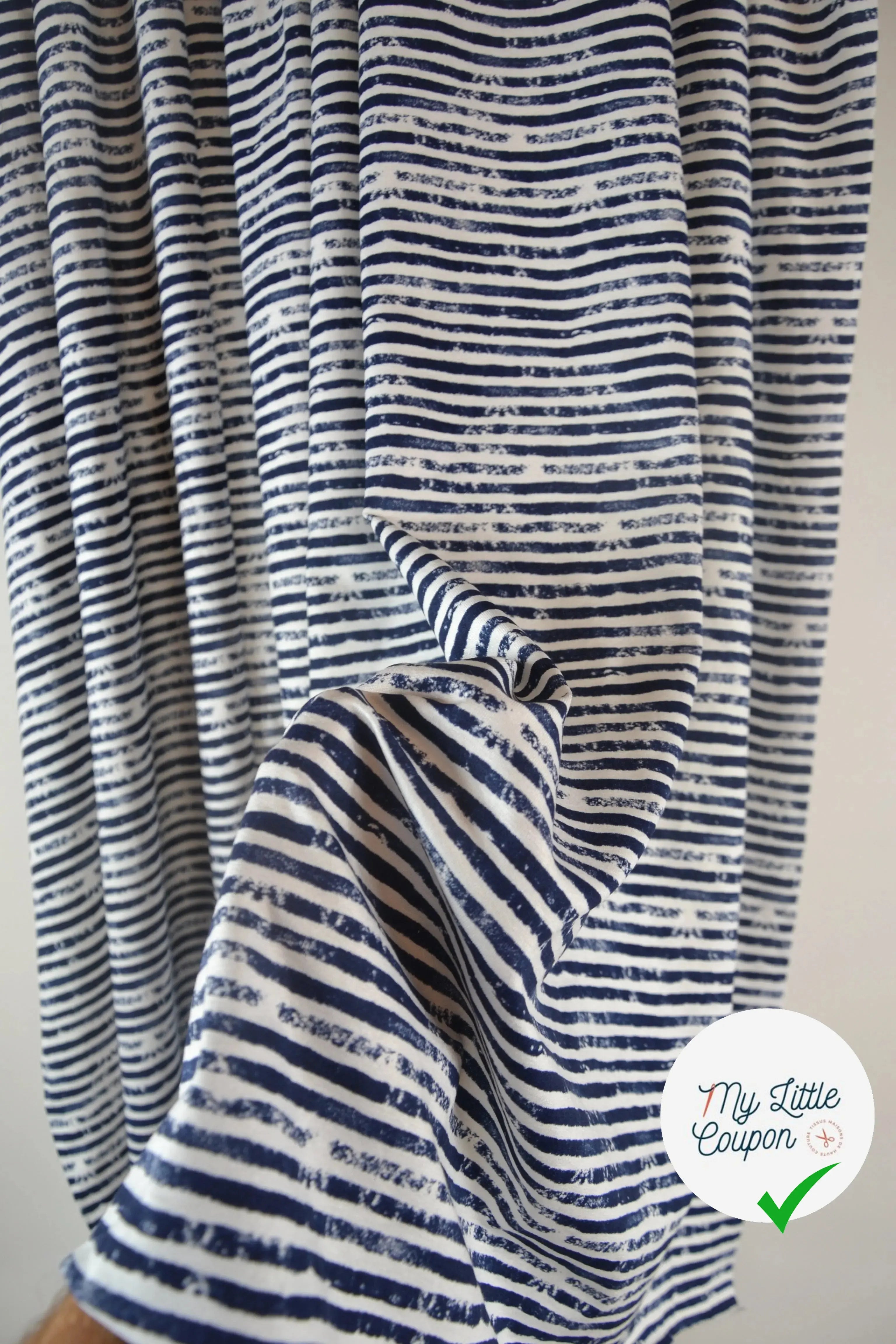 JERSEY VISCOSE ÉLÉGANCE DE LA MER MLC INTERN
