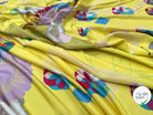 JERSEY VISCOSE FROIDE JAUNE - My Little Coupon