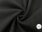 LAINAGE CABAN NOIR STRIÉ - My Little Coupon - tissu - coudre