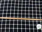 LAINAGE CARREAUX BRITISH NOIR ET BLANC - My Little Coupon