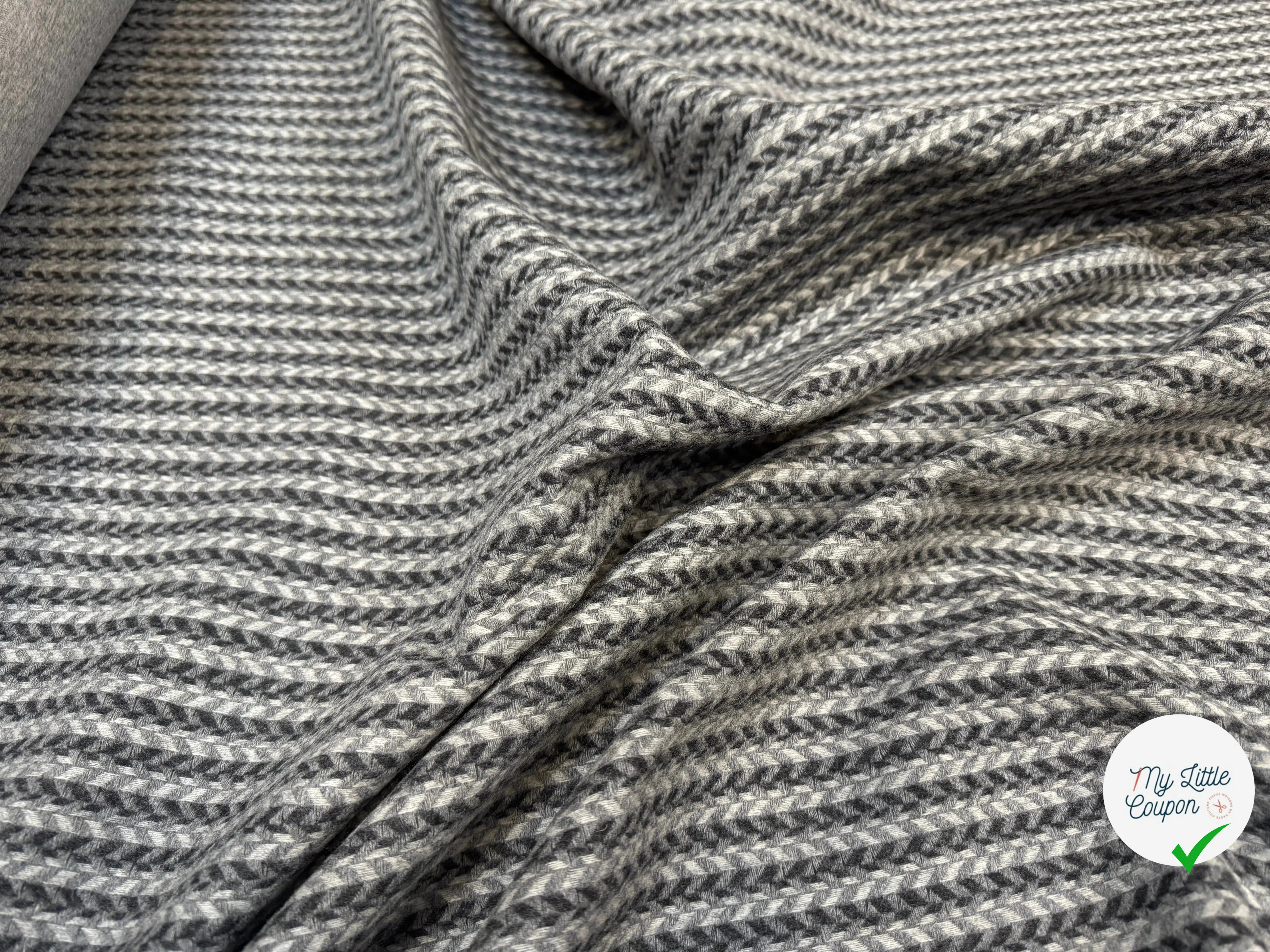 LAINAGE CONTRECOLLÉ CHEVRON 45% LAINE - My Little Coupon