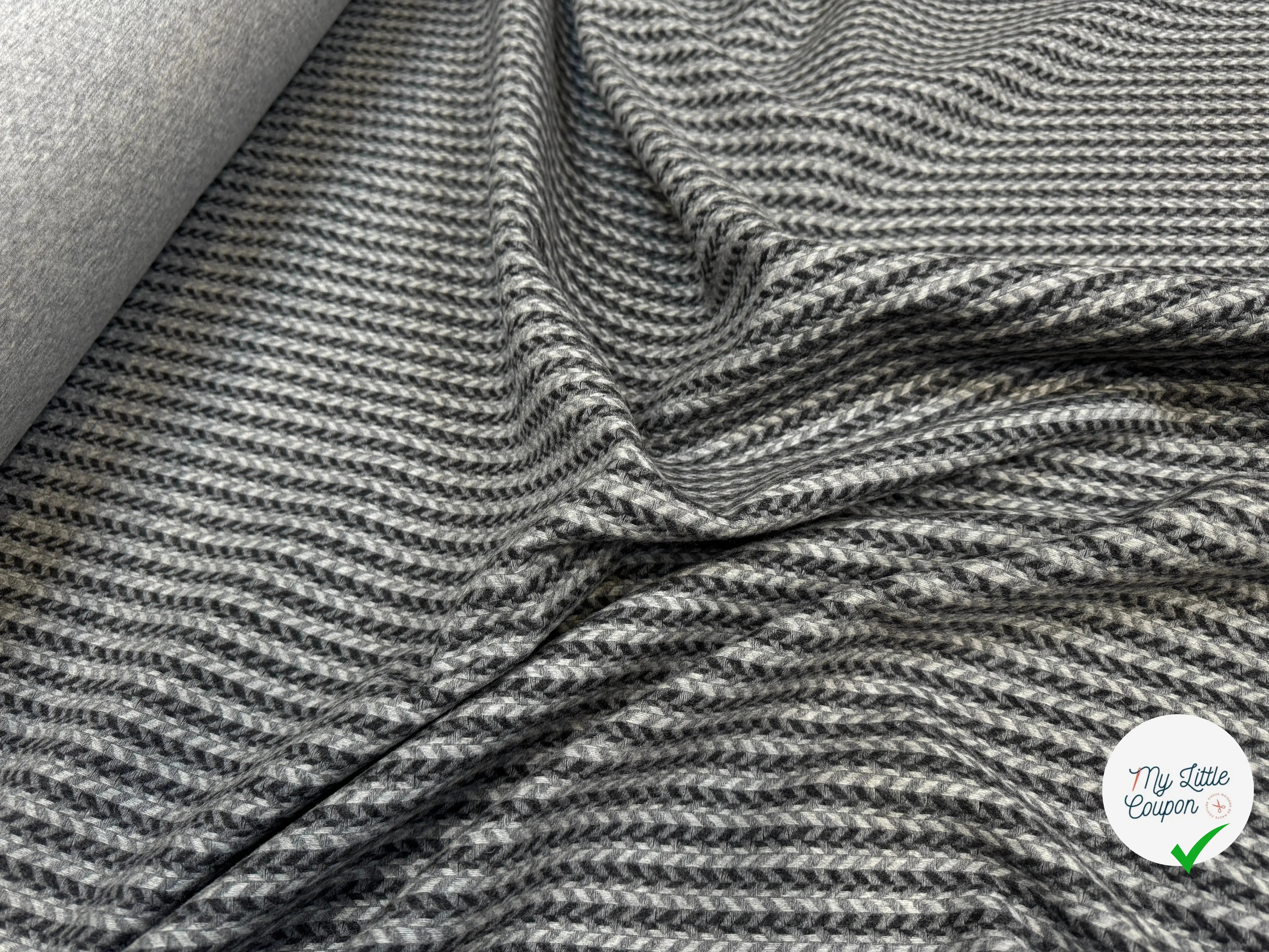 LAINAGE CONTRECOLLÉ CHEVRON 45% LAINE - My Little Coupon