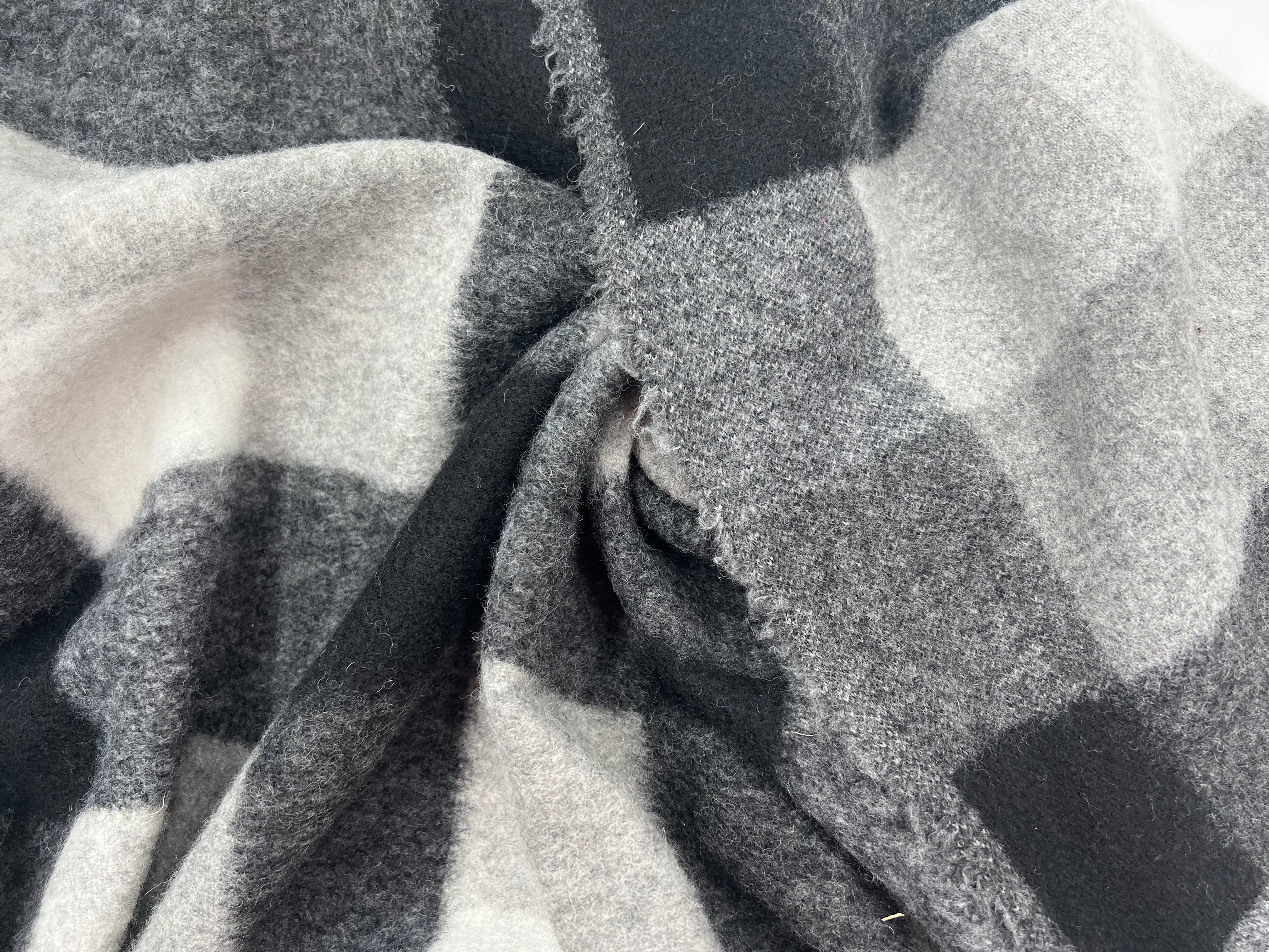 (Chute) LAINAGE MANTEAU MOELLEUX GRIS - My Little Coupon