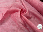 LIN 100% LIN UNIE ROSE - My Little Coupon