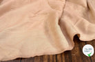 LIN VISCOSE UNIE VIEUX ROSE - My Little Coupon