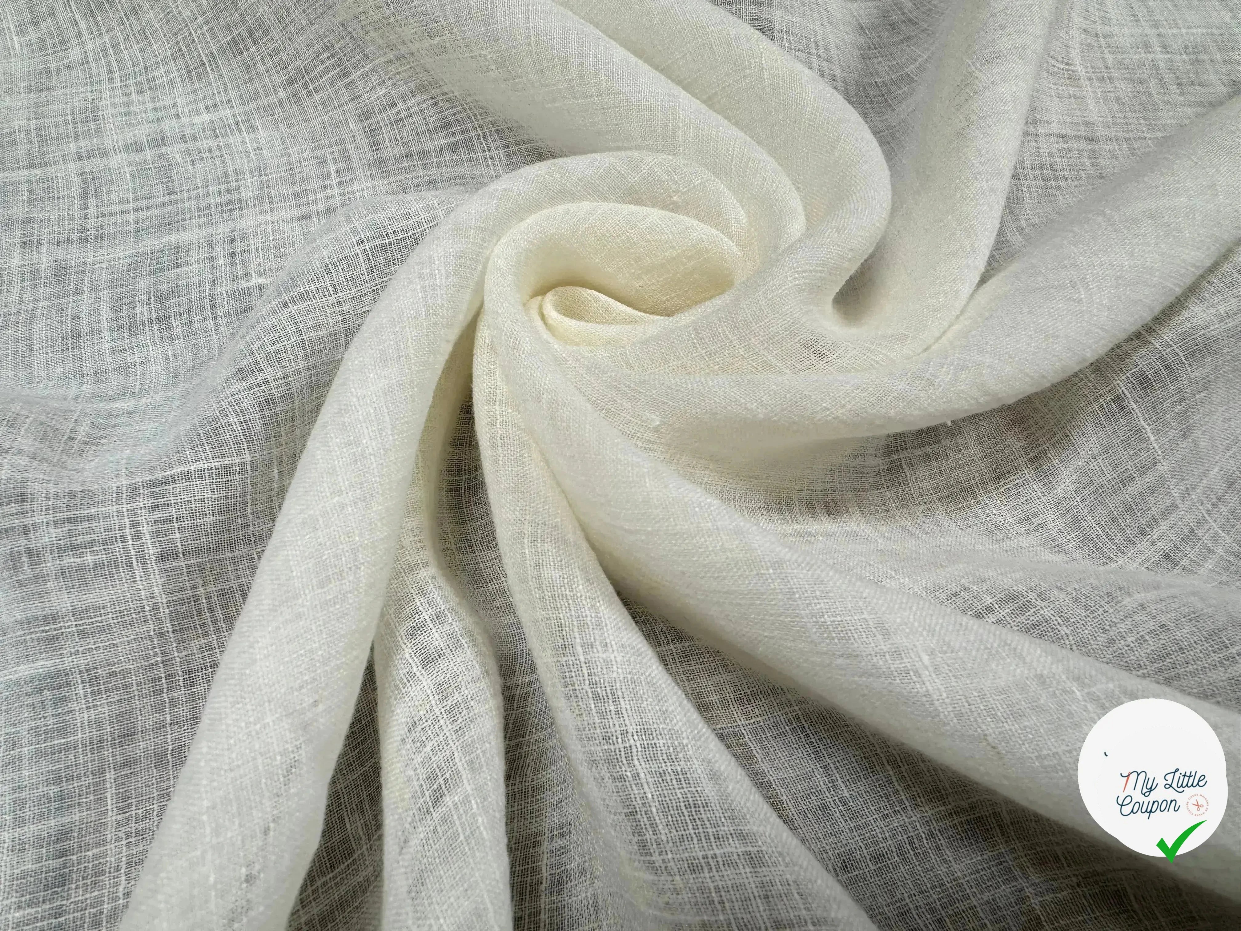 LINEN SILK VOILE, Iconic Milk - My Little Coupon