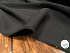 LOWER IMPACT WOOL GABARDINE, Black - My Little Coupon