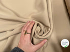 LOWER IMPACT WOOL GABARDINE, Pearl Beige - My Little Coupon