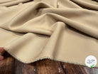 LOWER IMPACT WOOL GABARDINE, Pearl Beige - My Little Coupon