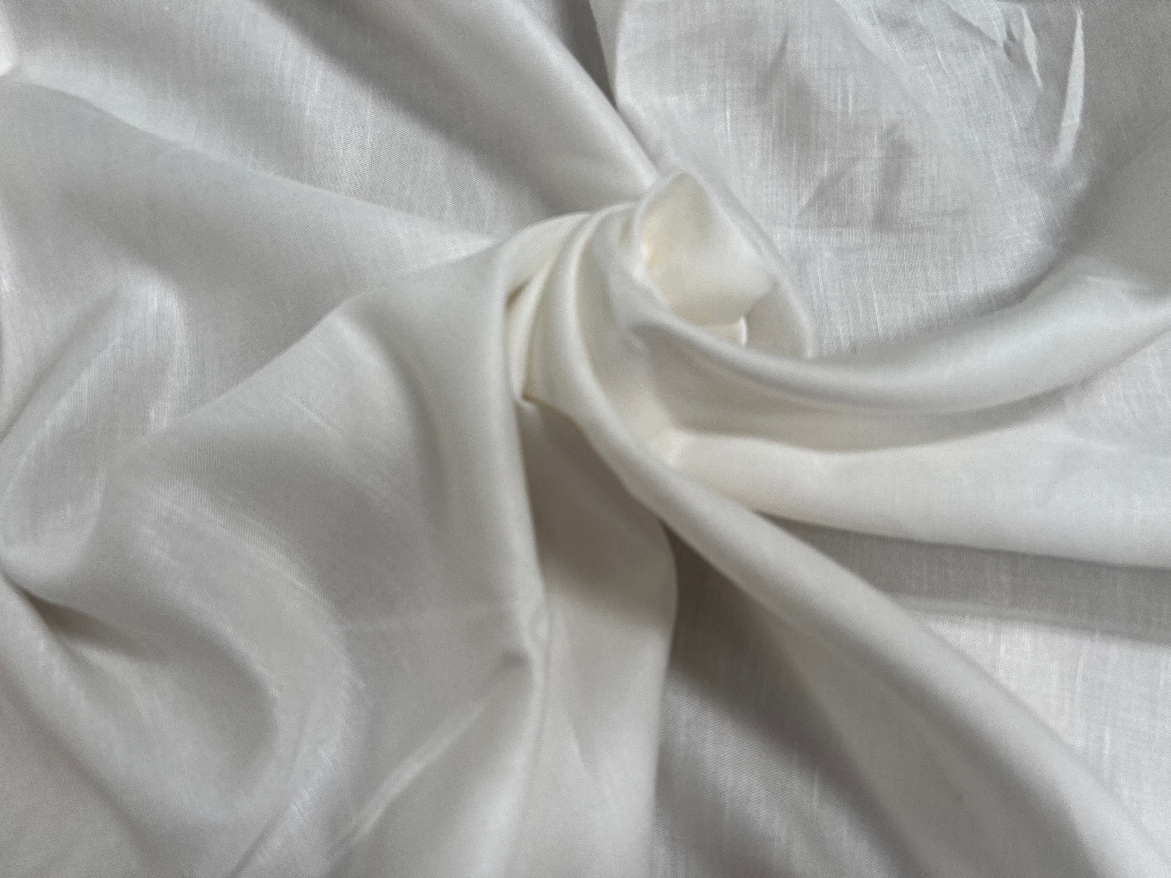 LYOCELL 30% LIN BLANC CASSÉ - My Little Coupon