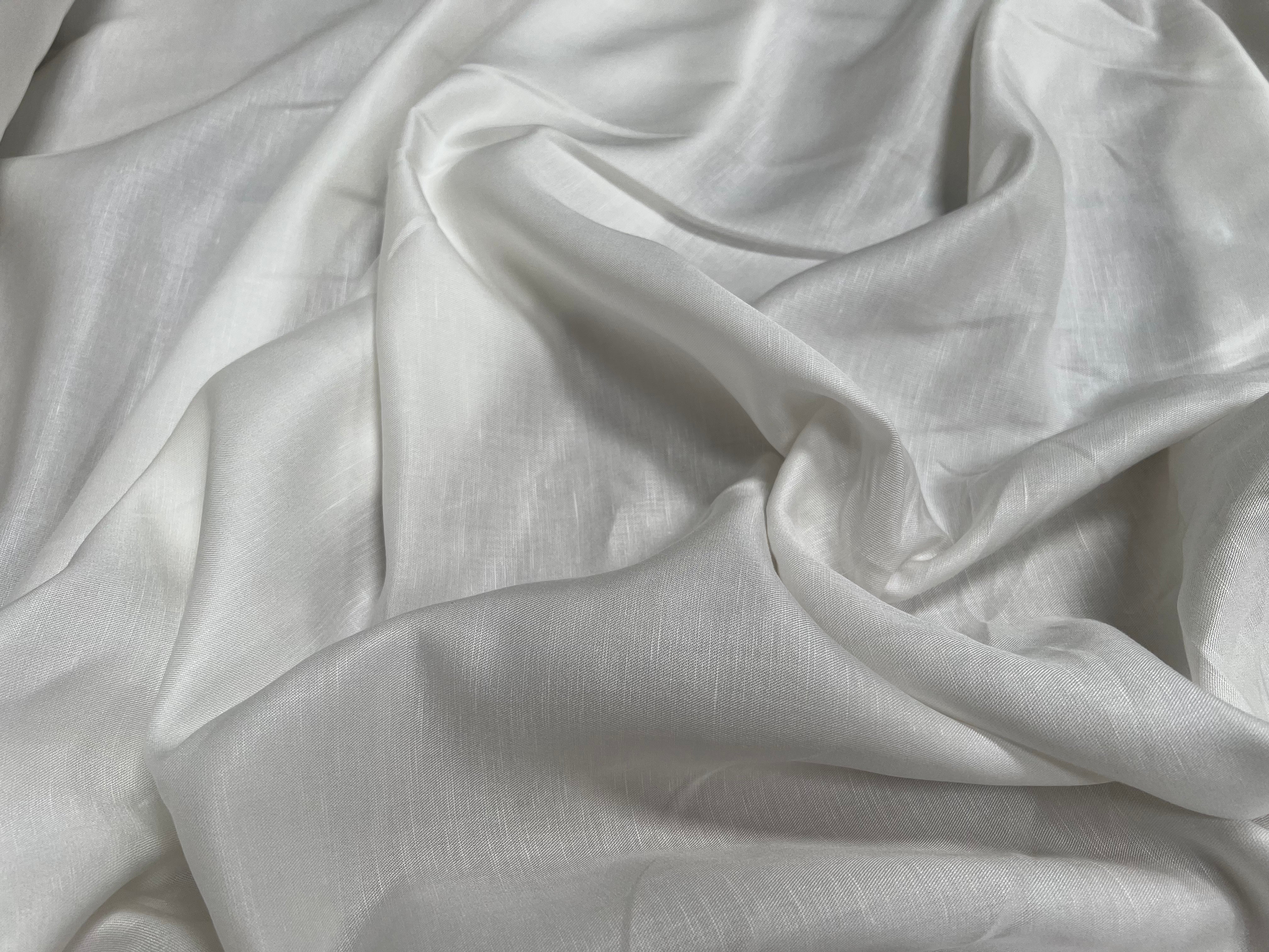 LYOCELL 30% LIN BLANC CASSÉ - My Little Coupon