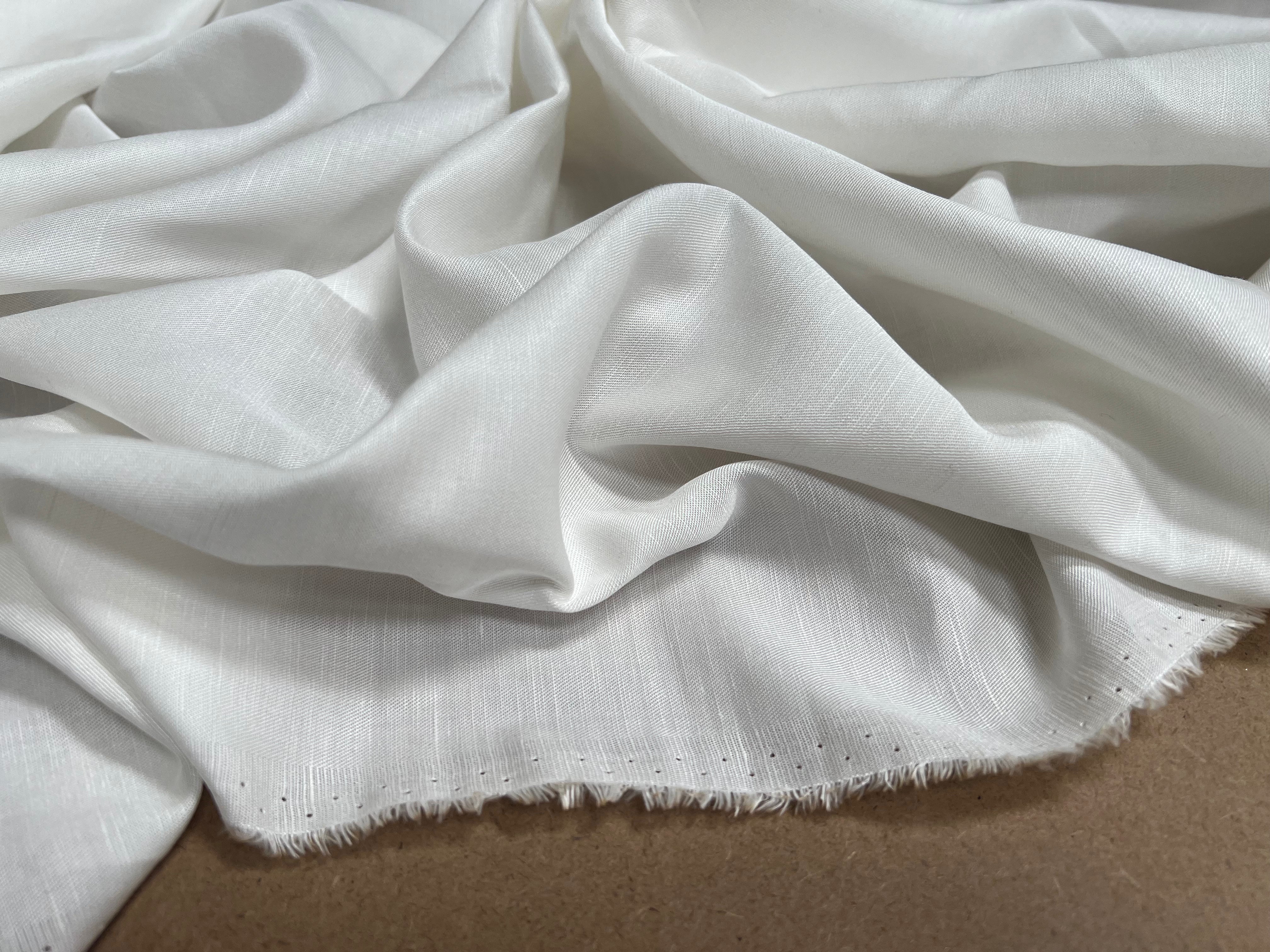 LYOCELL 30% LIN BLANC CASSÉ - My Little Coupon