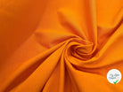 MAILLE COTON LOURDE ORANGE - My Little Coupon - tissu - coudre