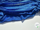 MAILLE EFFET LIN CHIC BLEU ÉLECTRIQUE - My Little Coupon