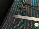 MAILLE FÊTE ULTRA STRETCH BRILLANT POLY INTERLOCK TURQUOISE/RED - My Little Coupon