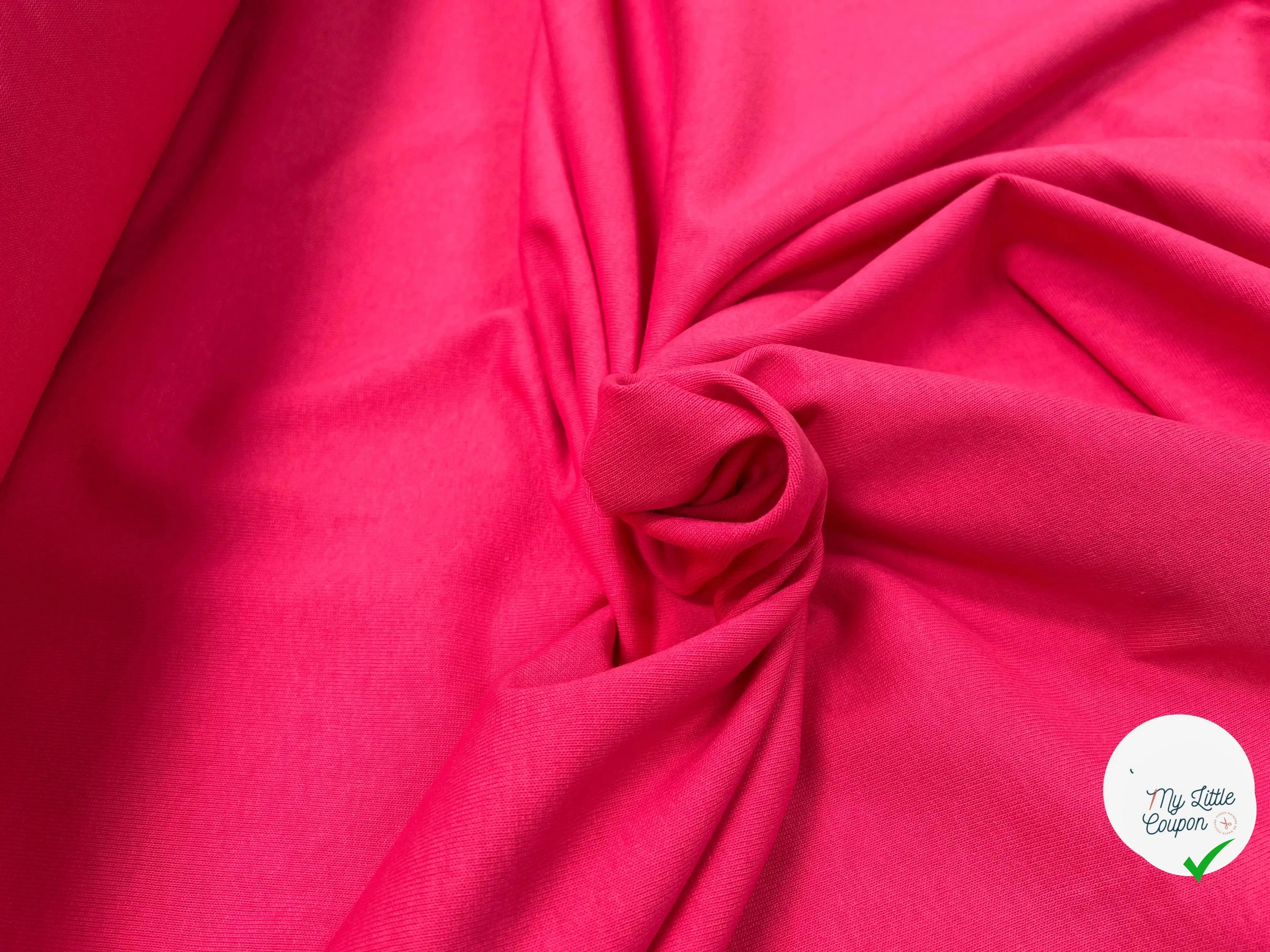 MAILLE LOURDE UNIE ROSE MADE IN FRANCE - My Little Coupon