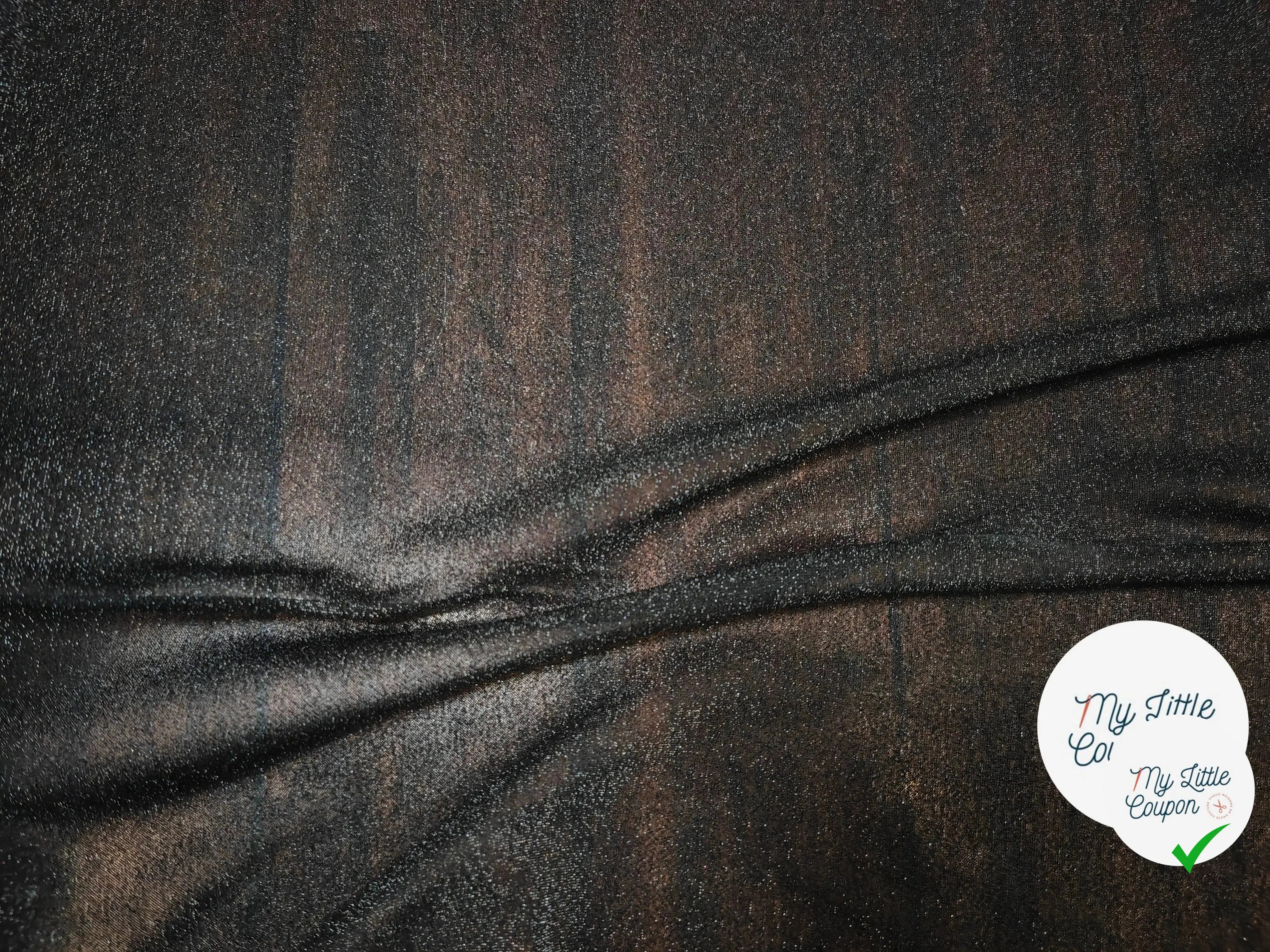 MAILLE PAILLETÉE POLYESTER ITALIEN - My Little Coupon