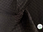 MATELASSÉ DOUBLE FACE LUREX DORE BRILLANT DOUBLURES NOIR - My Little Coupon
