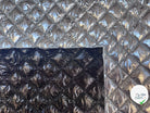 MATELASSÉ DOUBLE FACE VINYL ARGENT DOUBLURE VINYL NOIR - My Little Coupon