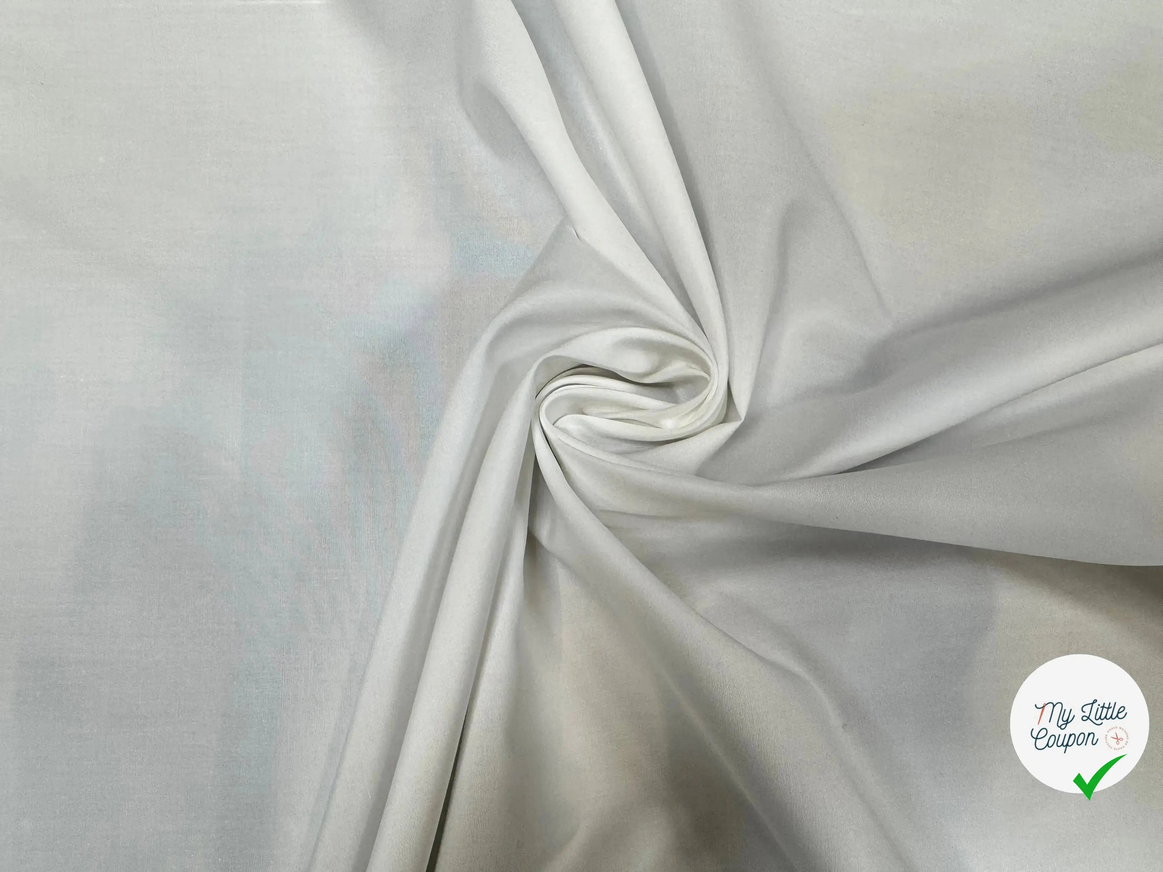 ORGANIC COTTON POPLIN, White - My Little Coupon