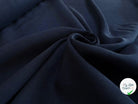 ORGANIC LINEN SILK TWILL, Ink Navy - My Little Coupon