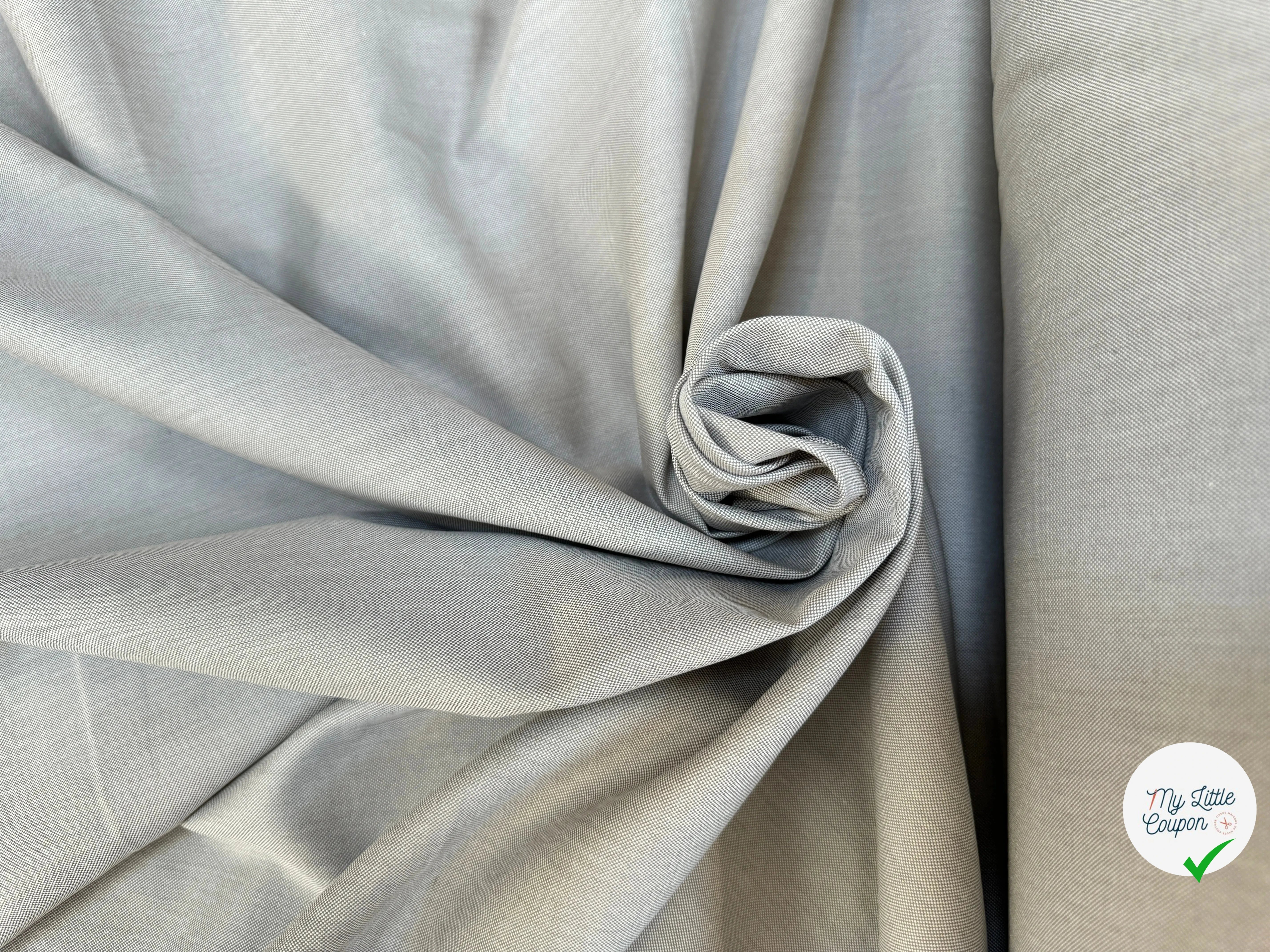 OXFORD GRIS CHIC 100% COTON - My Little Coupon