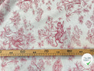 PERCALE DE COTON  ACAJOU ROUGE - My Little Coupon