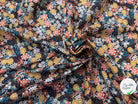 PERCALE DE COTON AKEMI MARINE 150 CM - My Little Coupon
