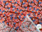 PERCALE DE COTON AKEMI ROUGE - My Little Coupon