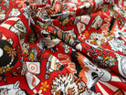 PERCALE DE COTON DARUMA ROUGE - My Little Coupon