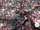 PERCALE DE COTON HARMONIE NOIR - My Little Coupon
