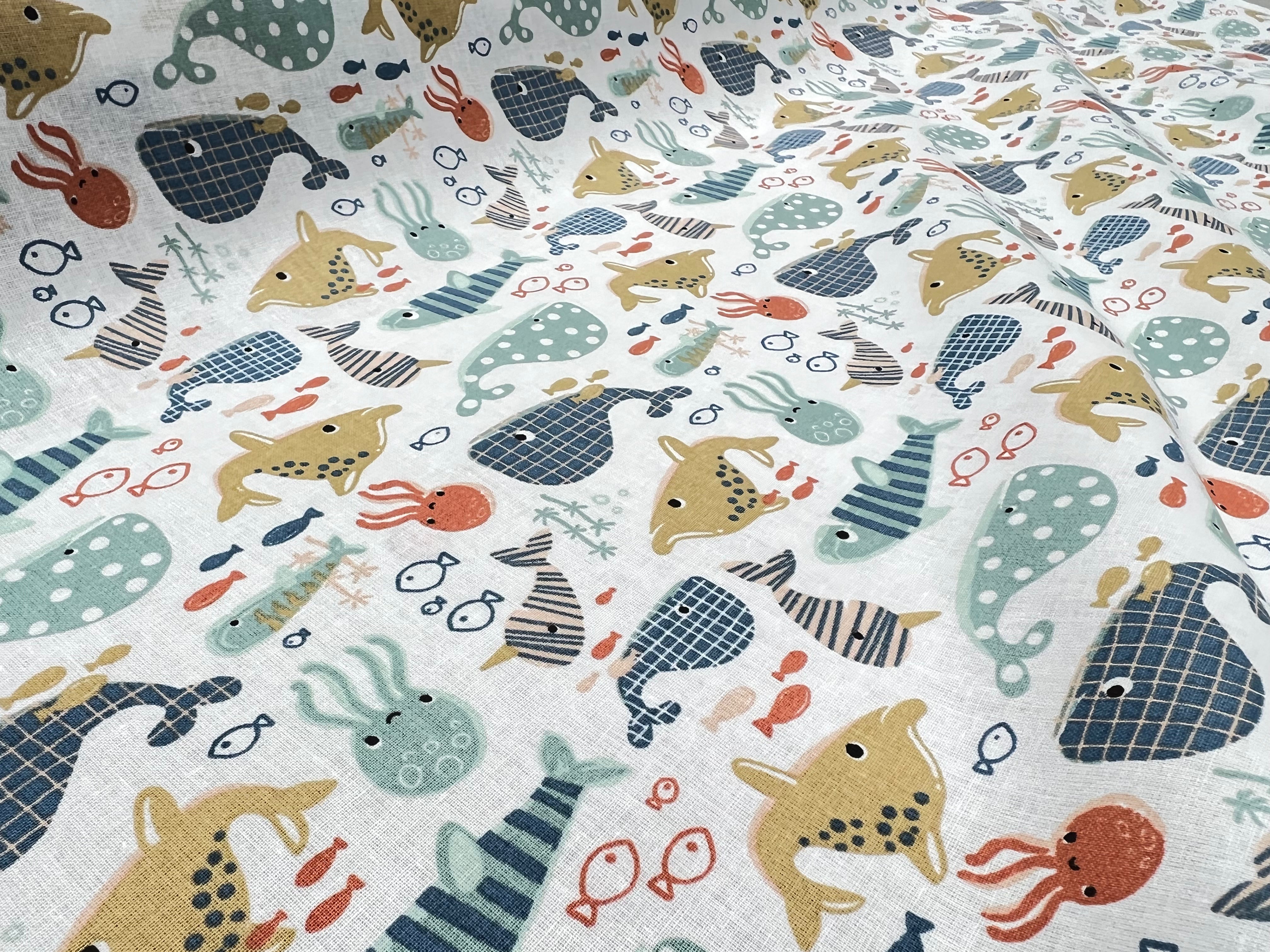 (Chute) PERCALE DE COTON PLOUF BLANC - My Little Coupon