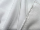 (Chute) PIQUÉ DE COTON BLANC NEIGE MICRO LOSANGES - My Little Coupon