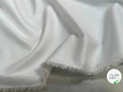 PIQUÉ DE COTON UNI BLANC ELEGANT - My Little Coupon