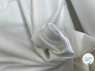 PIQUÉ DE COTON UNI BLANC ELEGANT - My Little Coupon
