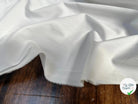 POPELINE 100% COTON UNIE BLANCHE - My Little Coupon