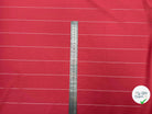 POPELINE BRODÉE DE LIGNES POINTILLÉS TERRE DE SIENNE - My Little Coupon - tissu - coudre