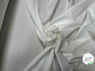 POPELINE COTON BLANCHE - My Little Coupon