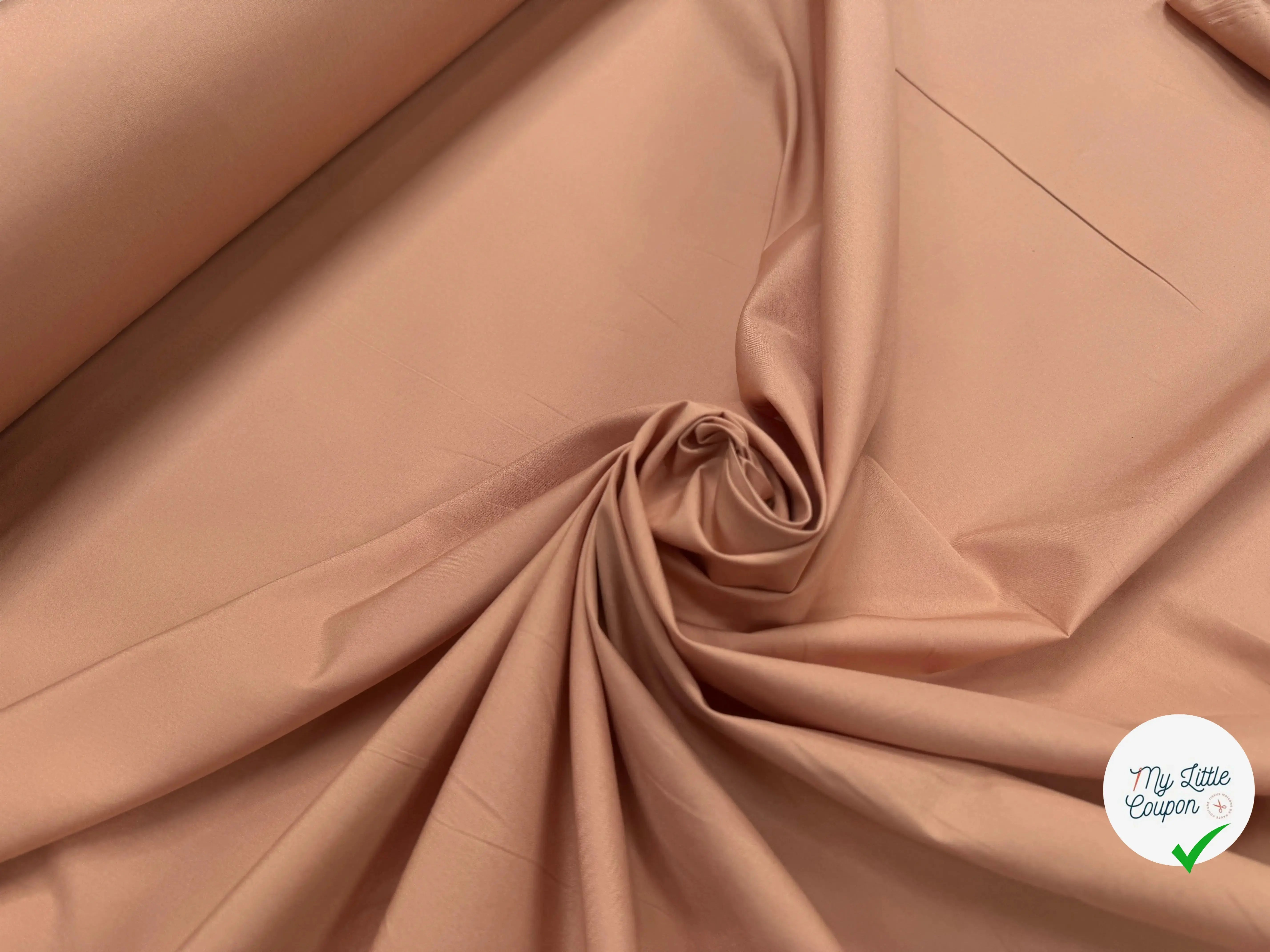 POPELINE COTON BRANDY - My Little Coupon