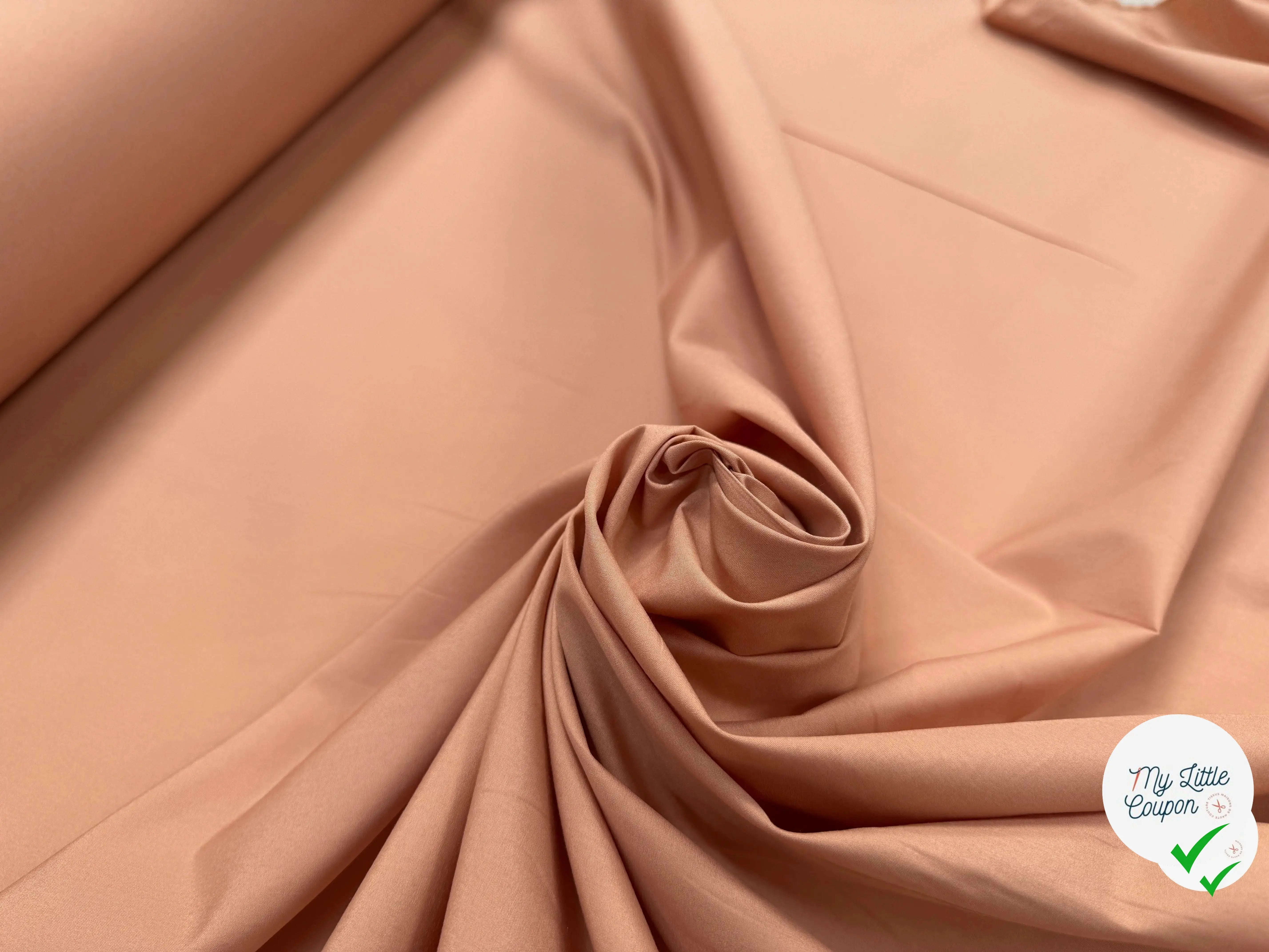 POPELINE COTON BRANDY - My Little Coupon