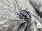 POPELINE COTON ELEGANCE WHITE & BLUE - My Little Coupon